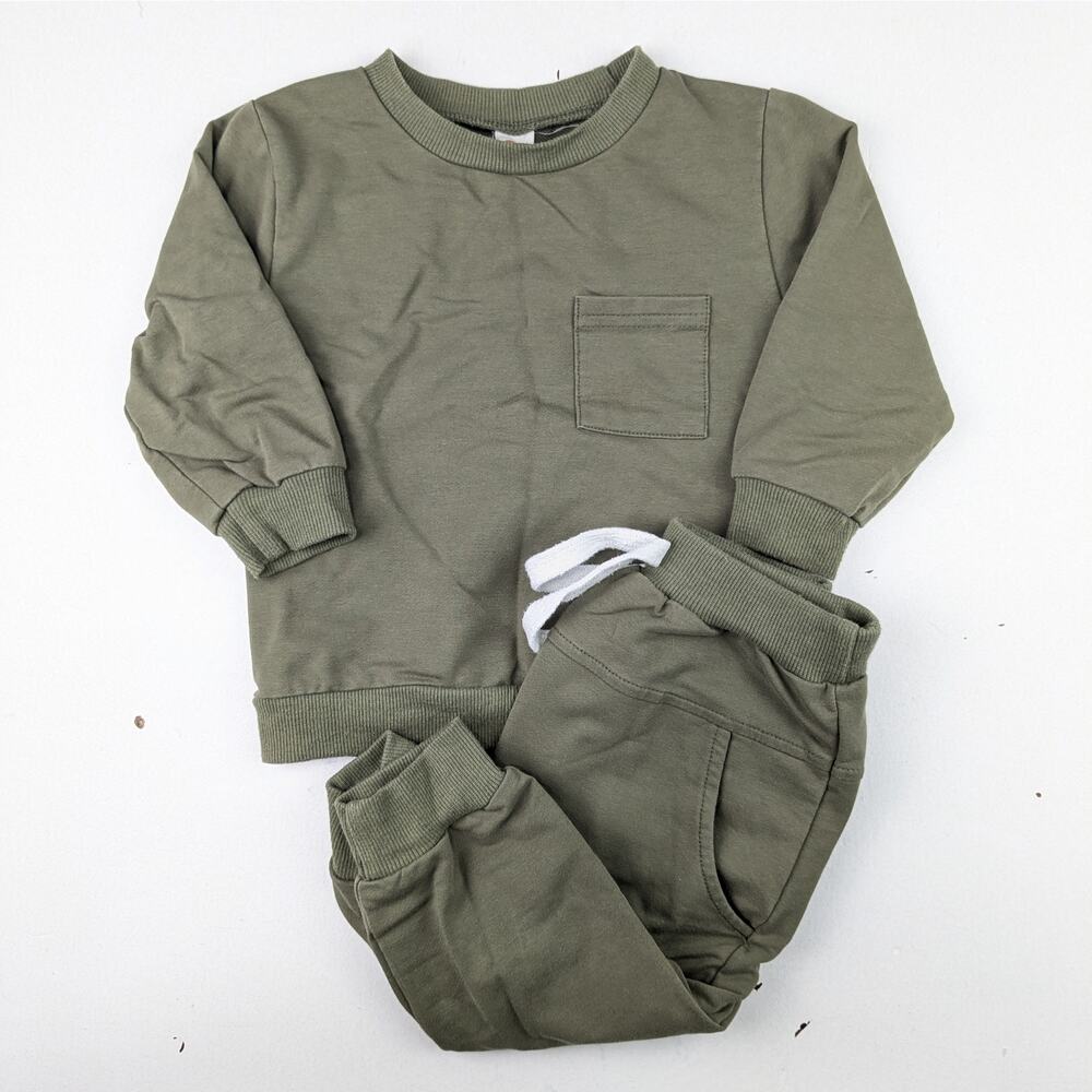Olive Green Jogger Set